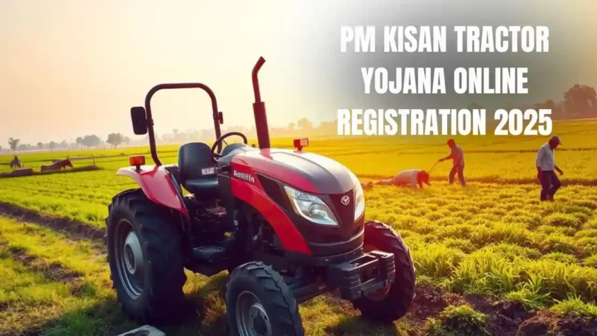 pm kisan tractor yojana online registration